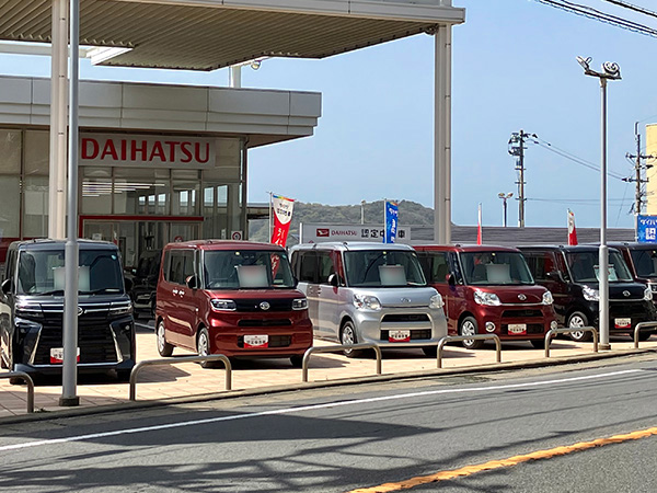 中古車展示場